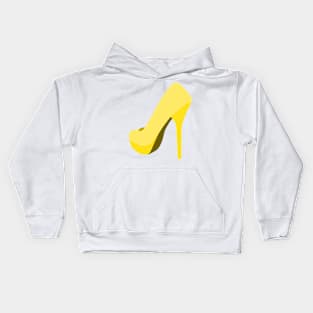 BANANA PUMP YELLOW Kids Hoodie